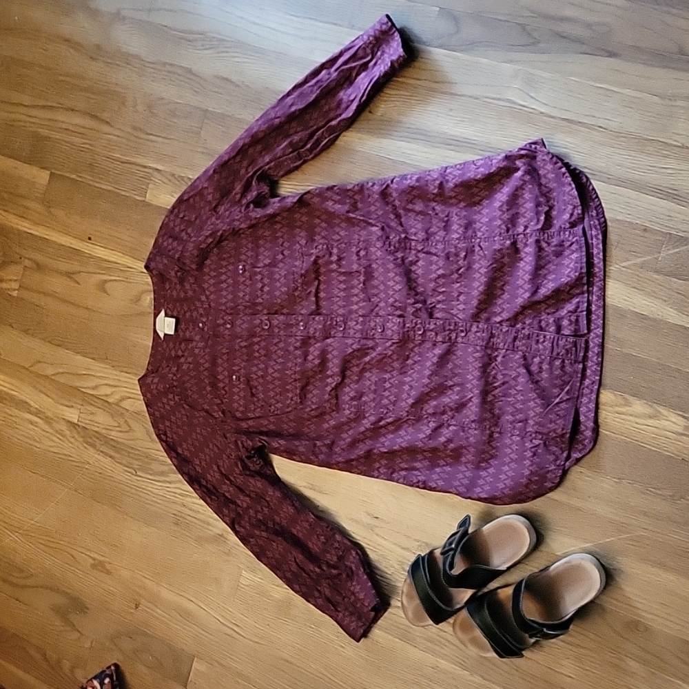 Duluth button town tunic
